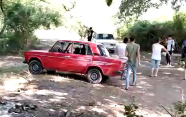 Kür qırağında piknik edənlər cərimələndi - Foto