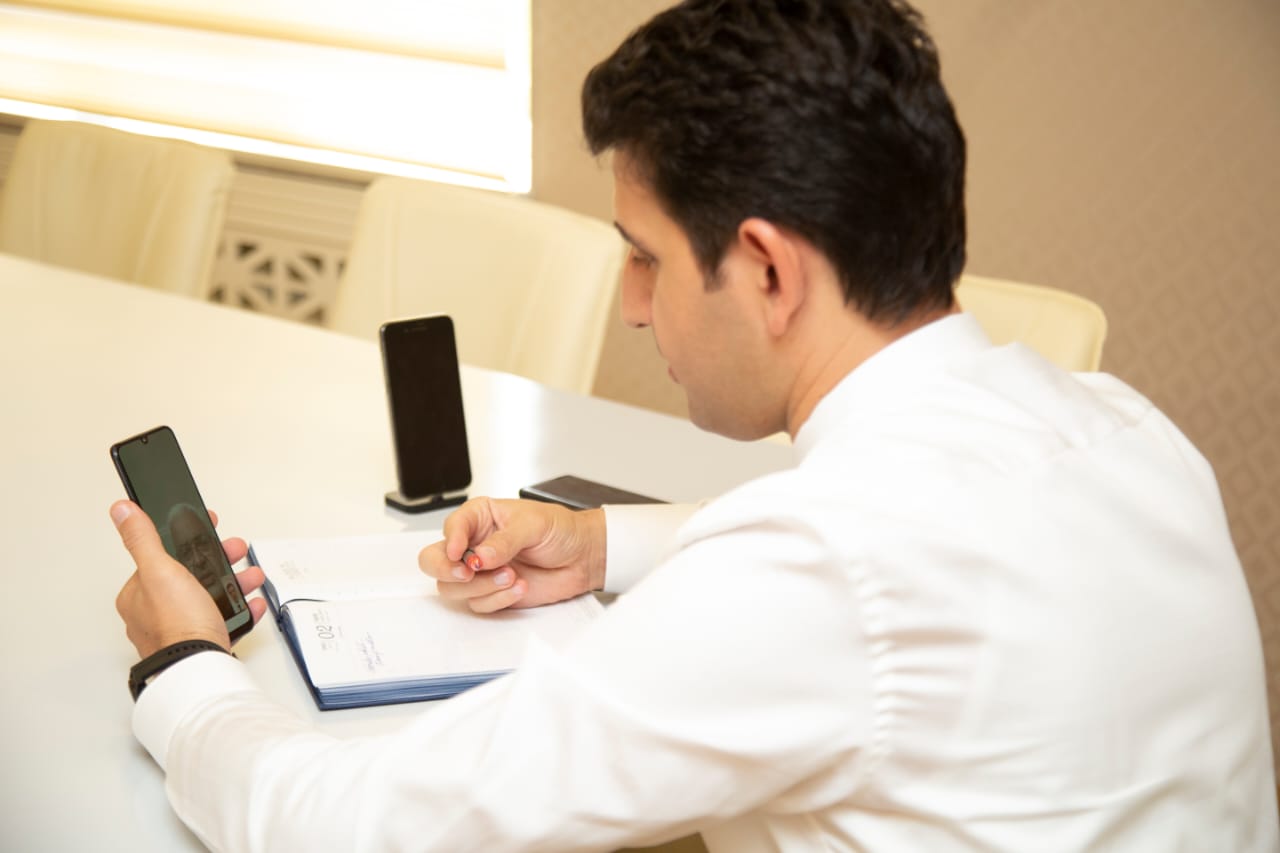 Deputat Naqif Həmzəyev seçiciləri qəbul edib - FOTO   