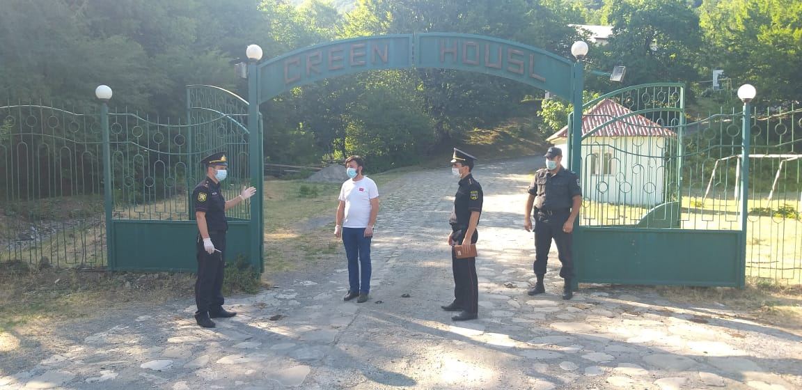 Polis İsmayıllıda istirahət mərkəzlərinin sahiblərinə xəbərdarlıq etdi - FOTO