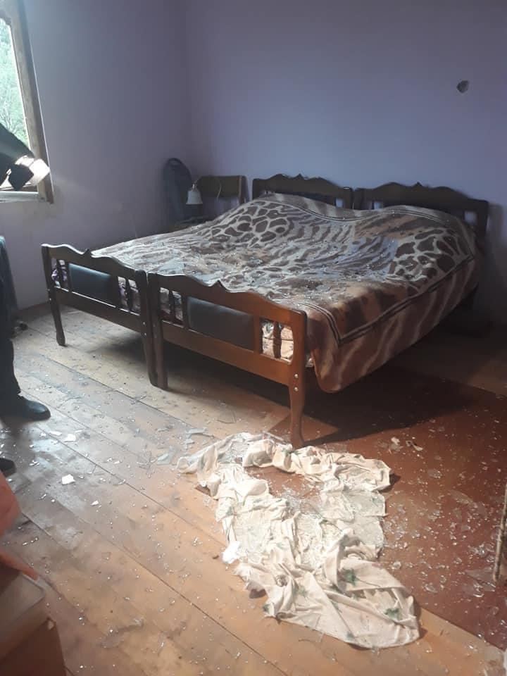 Tovuzda ermənilərin atəşləri nəticəsində dağılan evlər - FOTOLAR