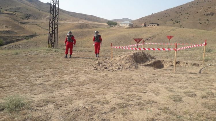 Tovuzda top mərmisi tapıldı - FOTO