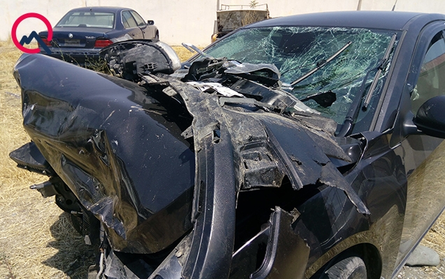 Tərtərdə qəza- 8 nəfər yaralandı