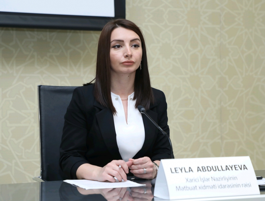 Leyla Abdullayeva: Beynəlxalq təşiklatlar Azərbaycanı birmənalı dəstəklədilələr