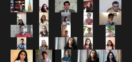 Diaspor Könüllüləri ilə videokonfrans keçirilib
