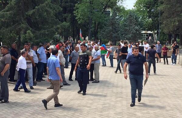 Gürcüstan azərbaycanlıları aksiya keçirirlər