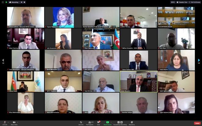 Bakı Ali Neft Məktəbinin təşkilatçılığı ilə beynəlxalq vebinar keçirilib