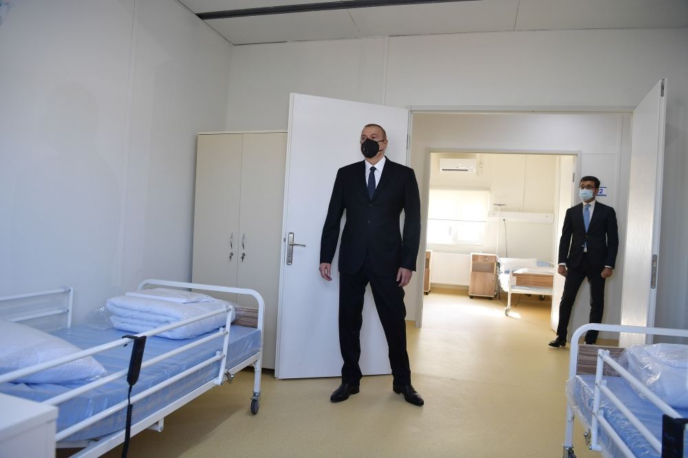 Prezident Qobustanda açılışda iştirak etdi