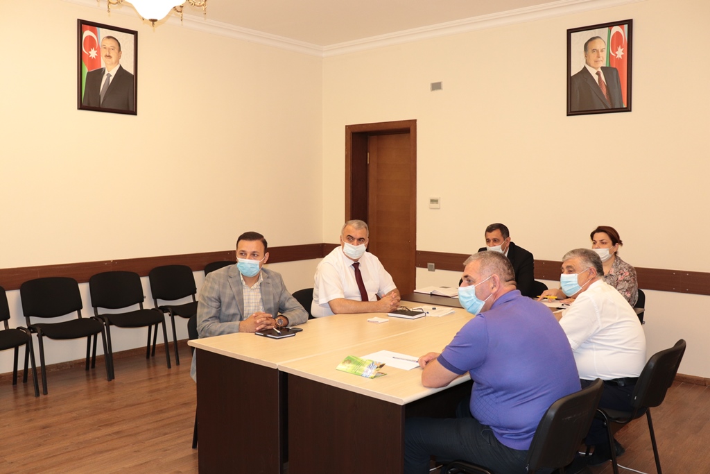 Naftalan Texniki Komitənin onlayn formada ilk iclası keçirilib - FOTO