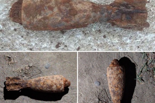 Bakıda mərmi tapıldı - FOTO