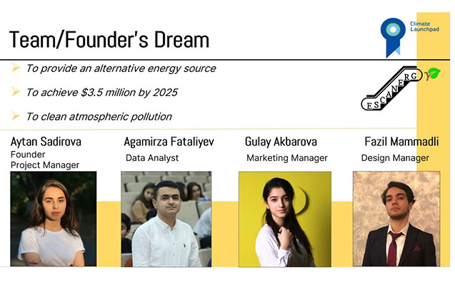 BANM-in tələbələri qlobal yarışmanın milli finalçıları oldu - Foto