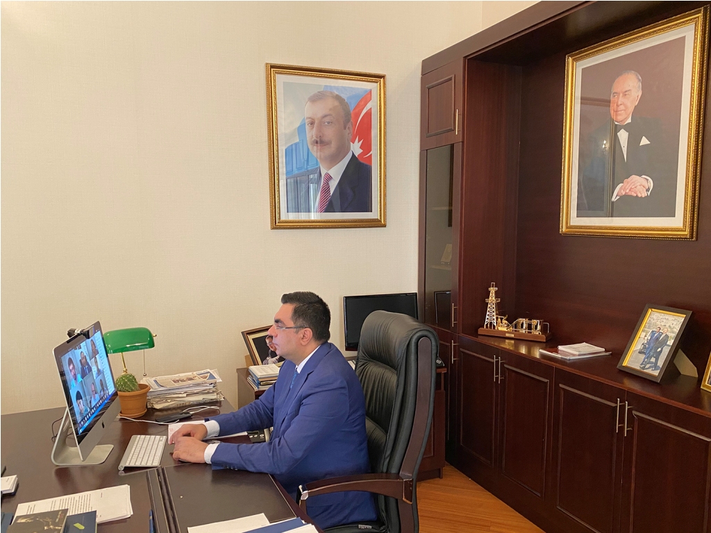 Elmar Qasımov İstanbul Texnik Universitetinin rektoru ilə danışdı