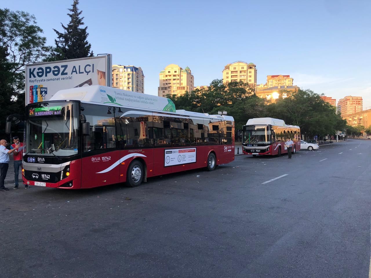 Yeni ekspres avtobus xəttə buraxıldı