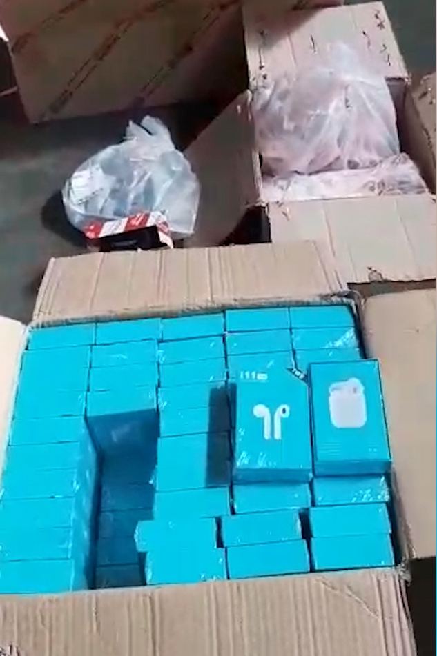 Gömrük nəzarətinə bəyan olunmayan məhsullar müsadirə edilib - FOTO