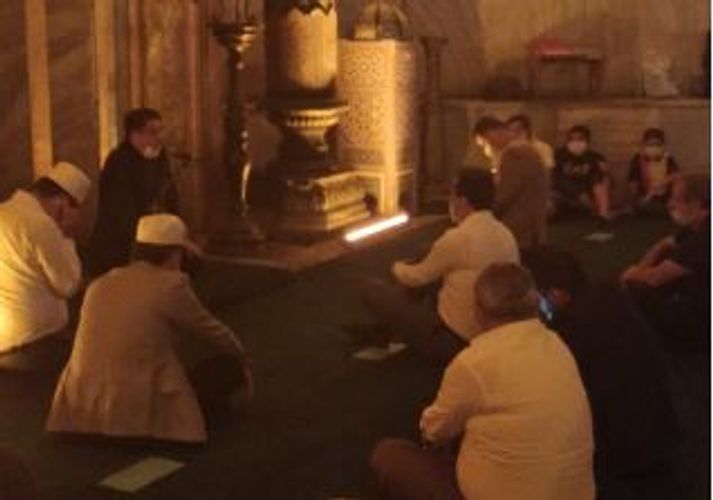 Aya Sofyada Əbülfəz Elçibəyin ruhuna Mövlud oxunub - FOTO