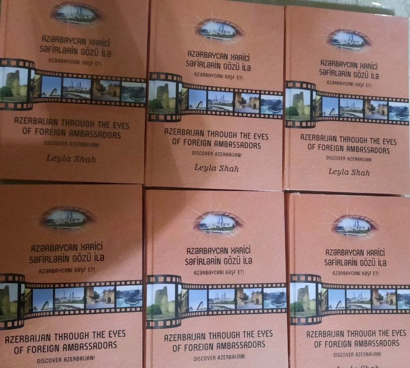 Gənc jurnalist “Azərbaycan xarici səfirlərin gözü ilə” adlı kitab yazdı