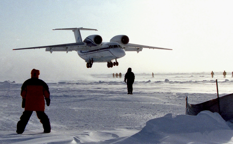 Rusiya Arktikada buzdan aerodrom hazırlayacaq