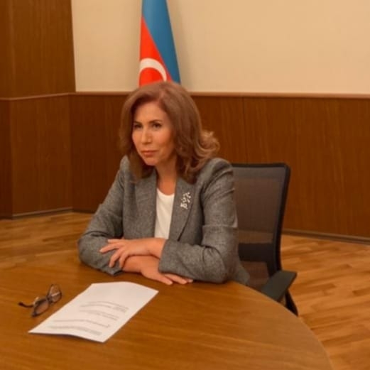 Bahar Muradova Milli Məclisdə hesabat verəcək