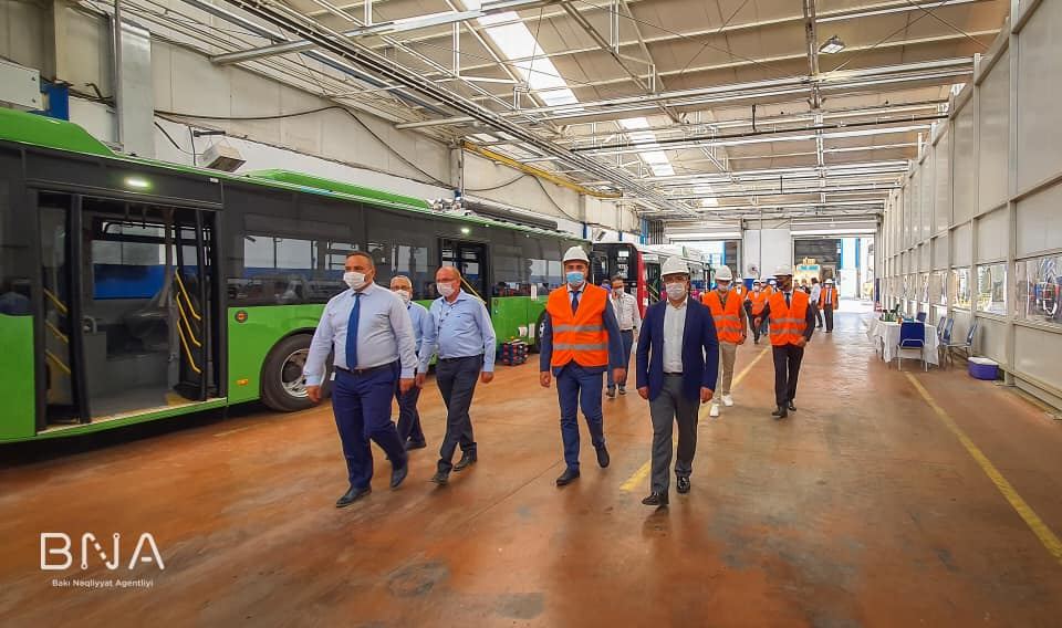 Bakıya daha 115 yeni avtobus gətirilir - FOTO
