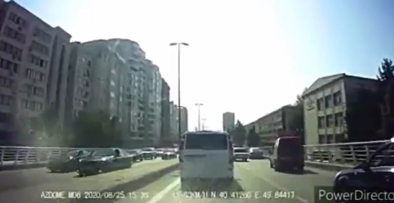 Bakıda eyni vaxtda bir neçə qəza baş verib - VİDEO