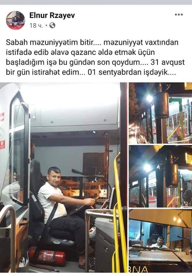 Sürücü işlədiyini deyən məktəb direktorunun yalanı AÇILDI  