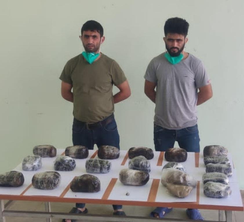 Sərhəd pozucuları saxlanıldı - FOTO