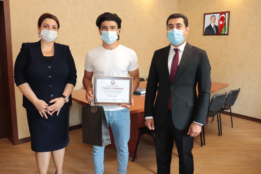 Naftalanlı yeniyetmələr 1-ci oldular - FOTO
