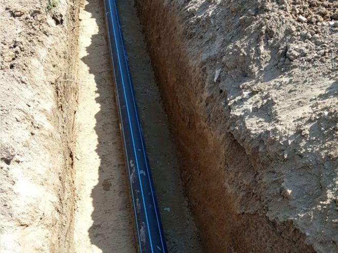 Zabratda yeni içməli su şəbəkəsinin inşasına başlandı - FOTO