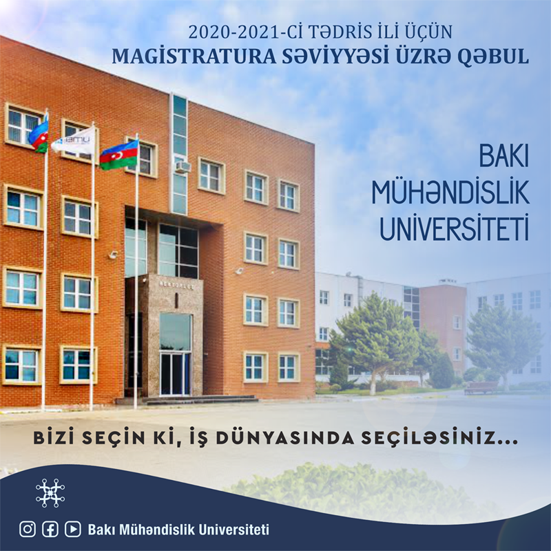 BMU-nun magistratura səviyyəsi üzrə qəbul planında uğurlu göstəricilər qeydə alındı
