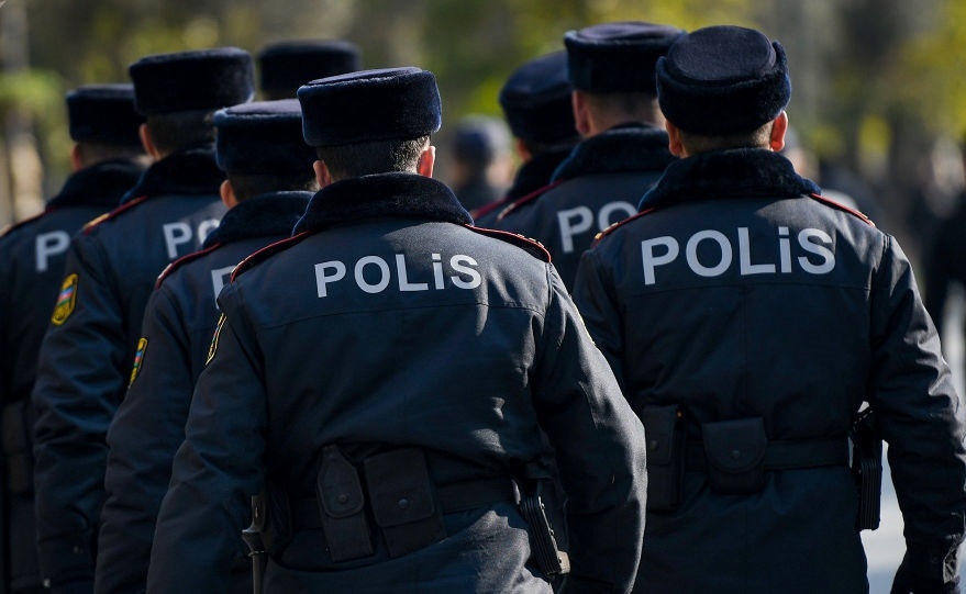 Polisə qarşı zor tətbiq edən şəxs həbs olundu