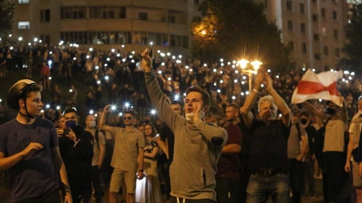 Belarusda etiraz aksiyalarında daha 633 nəfər saxlanıldı