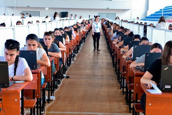 Müəllimlərin işə qəbulu üzrə test imtahanları başa çatdı