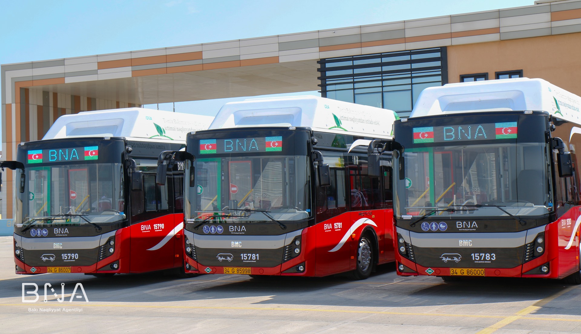 Daha 115 avtobus paytaxta doğru yola çıxdı - VİDEO+FOTOLAR  