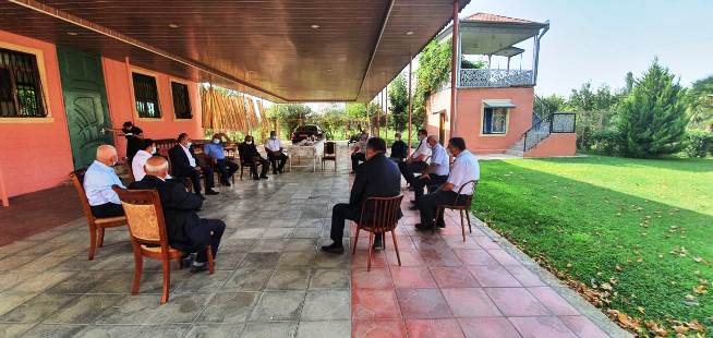 İcra başçısı kənd ağsaqqalları və ziyalılarla görüşdü - FOTO