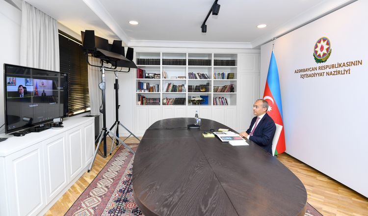 İqtisadiyyat naziri vebinar keçirib