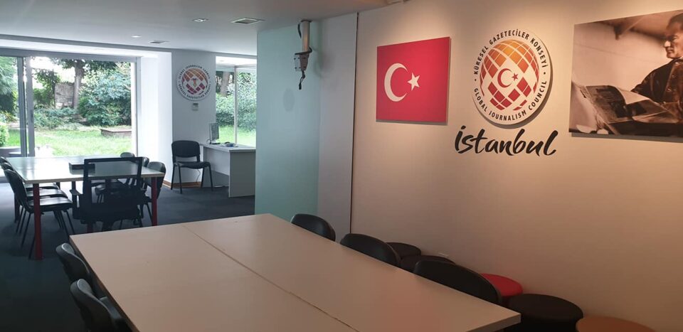 Qlobal Jurnalistlər Şurasının İstanbul ofisi - FOTOLAR
