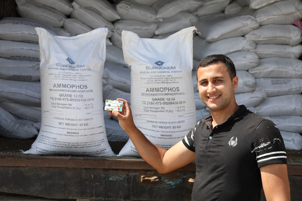 “Aqroservis” tərəfindən mineral gübrələrin səyyar satışına başlanıldı - FOTO