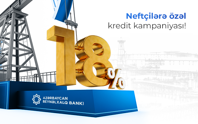 ABB-dən “Neftçilər günü”nə özəl endirimli kredit