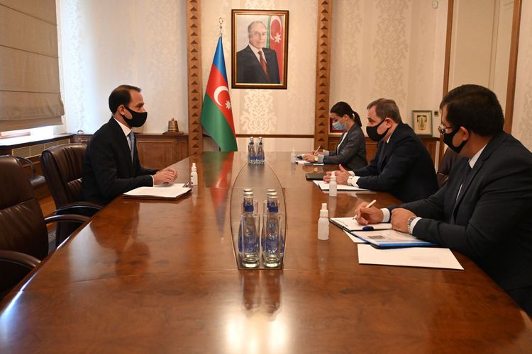 Ceyhun Bayramov yeni səfiri qəbul etdi - FOTO