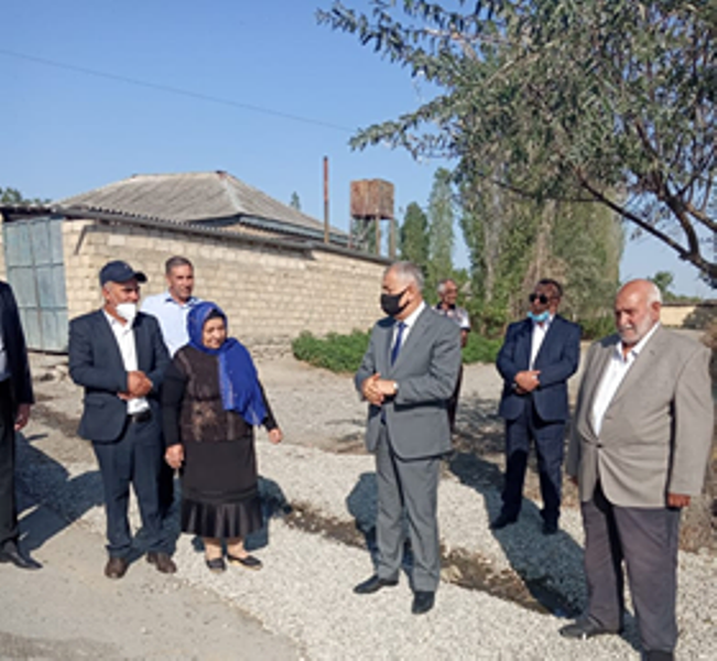 Deputat Qubanın 3 kəndinə su çəkdi - FOTO