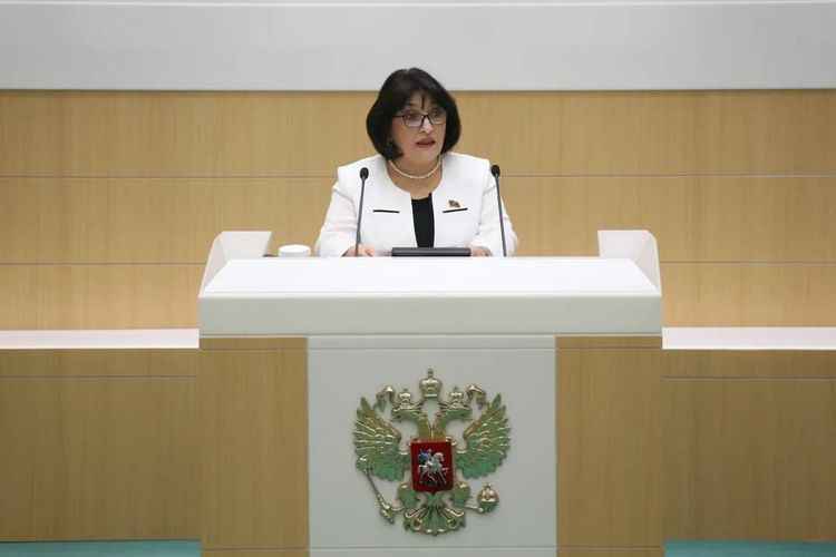 Sahibə Qafarova Rusiya Federal Məclisinin Federasiya Şurasında çıxış etdi