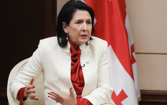Gürcüstan prezidenti Azərbaycan və Ermənistanı barışığa çağırdı