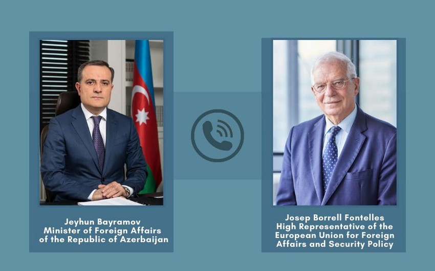 Avropa İttifaqının ali nümayəndəsi Ceyhun Bayramova zəng etdi