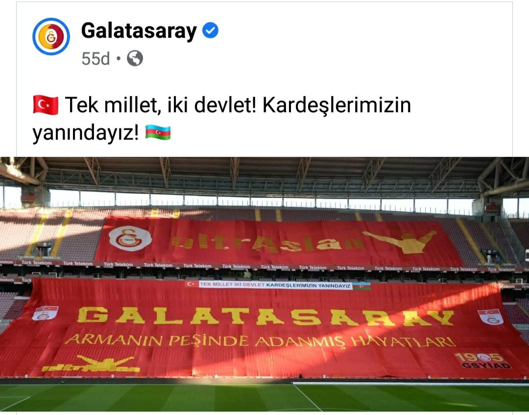 “Qalatasaray”dan Azərbaycan ordusuna DƏSTƏK