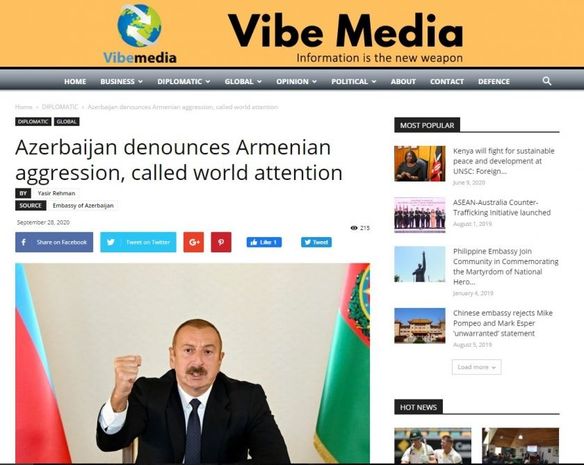 Avstraliya mətbuatı Hikmət Hacıyevin cəbhədəki erməni təxribatı barədə bəyanatına xüsusi yer ayırdı