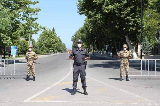 Azərbaycanın 22 şəhər və rayonunda komendant saatı başladı