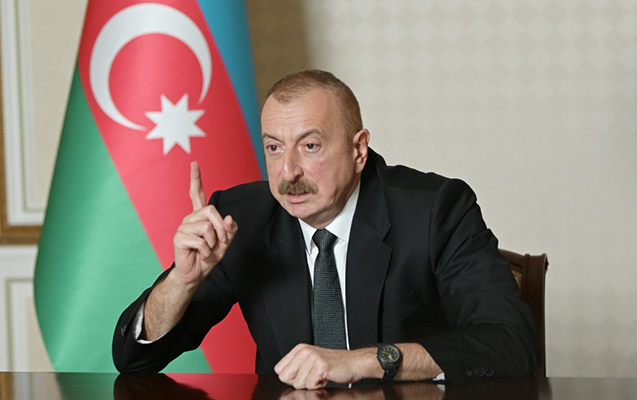 “Beynəlxalq ictimaiyyət ağılsız diktatoru dayandıra bilmirsə, Azərbaycan onu dayandıracaq” - İlham Əliyev