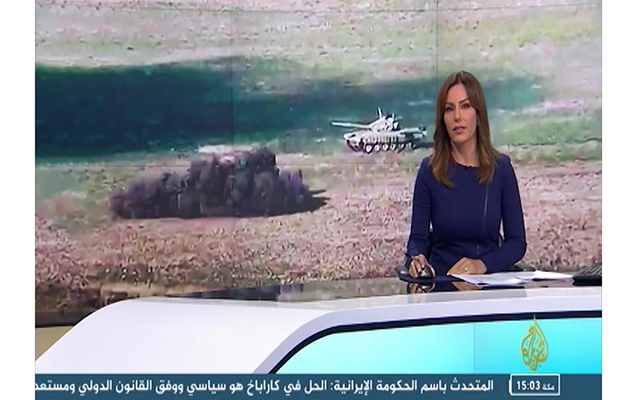 “Al Jazeera” cəbhə xəttindən daha bir reportaj yayımlayıb - Video