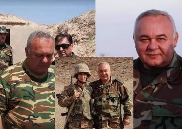 Daha bir erməni generalı məhv edildi - FOTO