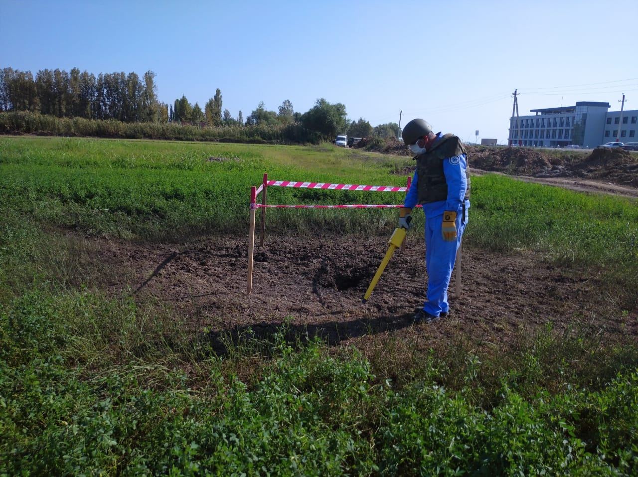 Təmas xəttində raket və mərmi qalıqları aşkar olunub