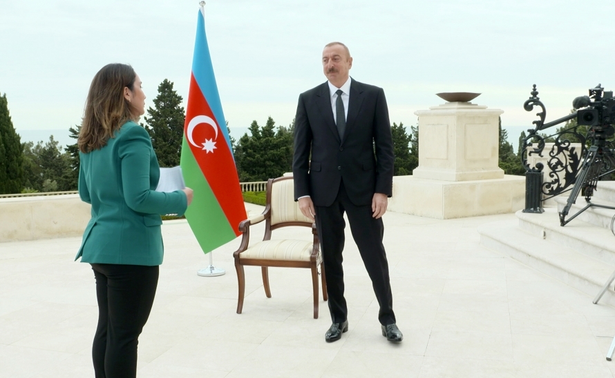 İlham Əliyev “Əl-Cəzirə”yə müsahibə verib - VİDEO